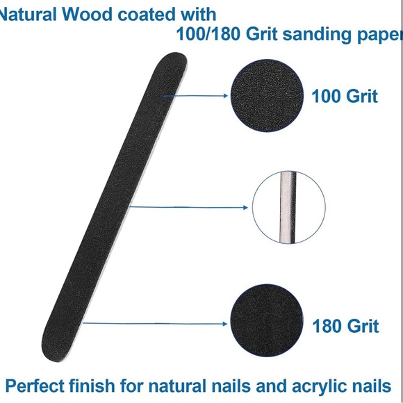 Nail and Footcare Set - One Pumice Stone & One Nail File/Emory Board NEW - Picture 9 of 11